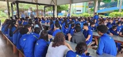 palestra estudantes
