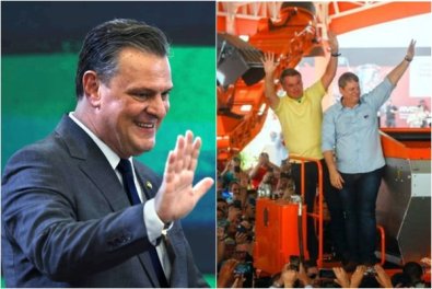 Favaro e Bolsonaro agrishow