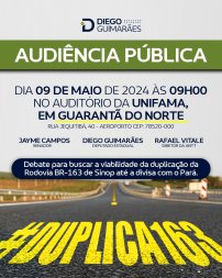 Abaixo assinado dulicaï¿½ï¿½o BR-163