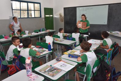 Sala de aula rede municipal