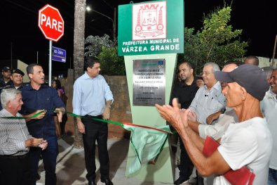 inauguraï¿½ï¿½o asfalto VG