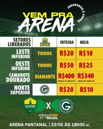 ingresso cuiaba goias