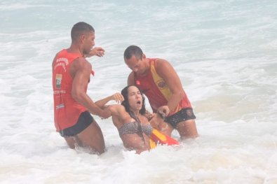 Mulher Melao Afogada