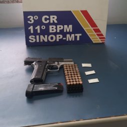 Preso arma Sinop