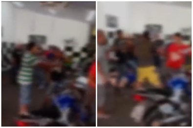 briga oficina de moto