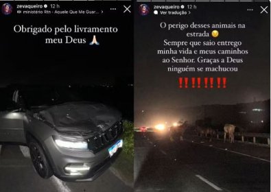ZE VAQUEIRO ACIDENTE