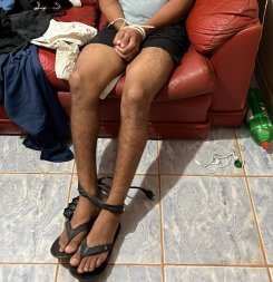 Homem resgatado Salve