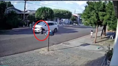 CRIANï¿½A ATROPELADA EM mt