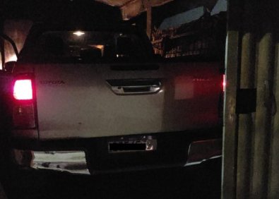 hilux roubada
