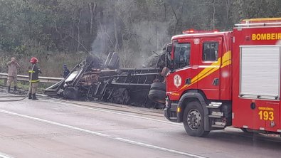 acidente na serra sï¿½o vicente 