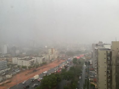 chuva cuiaba, temporal