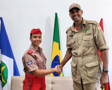 estudante escola militar
