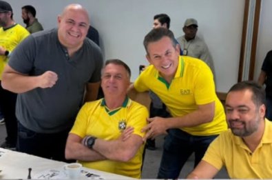 politicos no rio, ato bolsonaro