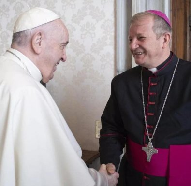 Papa e Arcebispo Dom Mario