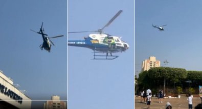 helicoptero, notre dame 