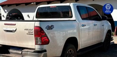 Hilux roubada confronto