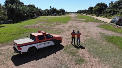 defesa civil pistas de pouso