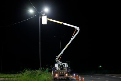limpurb iluminacao postes