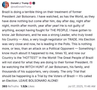 trump post bolsonaro