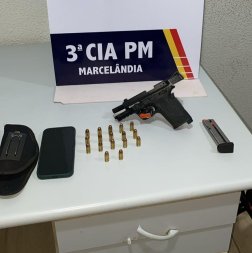 arma caminhonete
