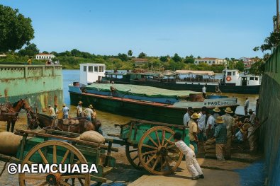 Cuiaba antiga com IA